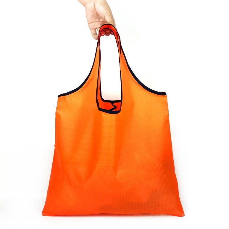 Customized Printing LOGO Cheap Reusable nylon fabric Shopping Bag