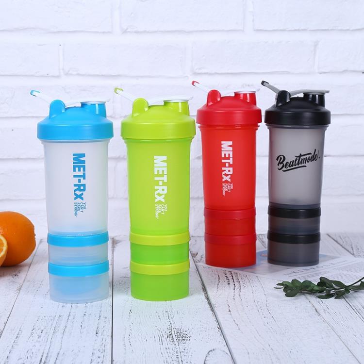 Shaker Bottle Customized bottle with pill compartment