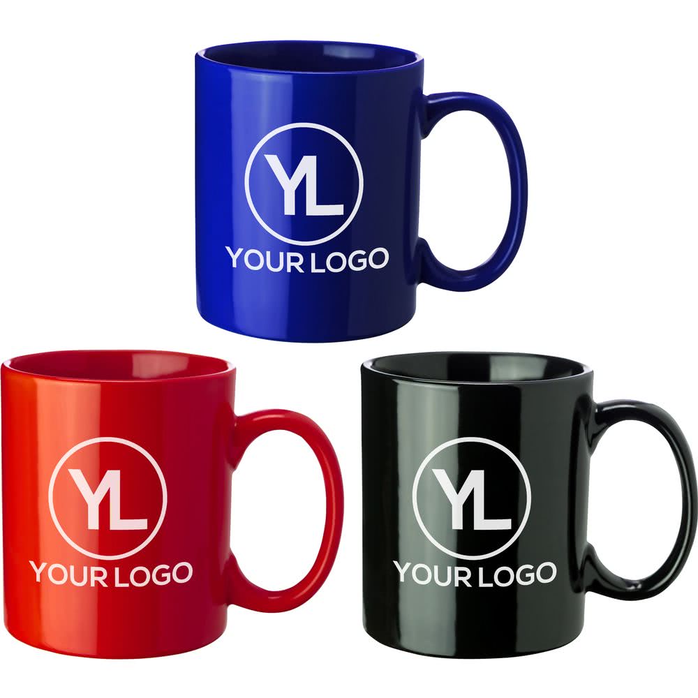 Promotional custom LOGO printed sublimation coffee ceramic mug