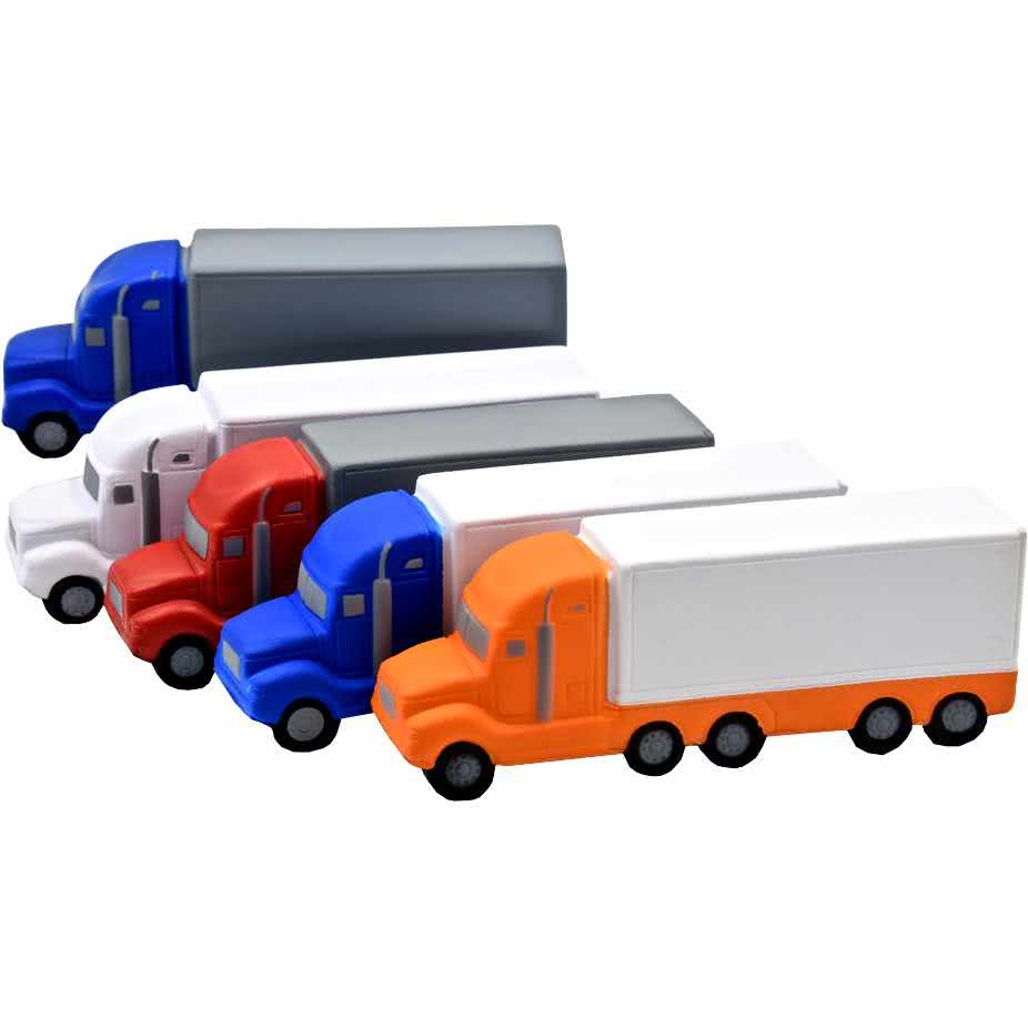 Customizable High Detail Semi Truck Stress Toy