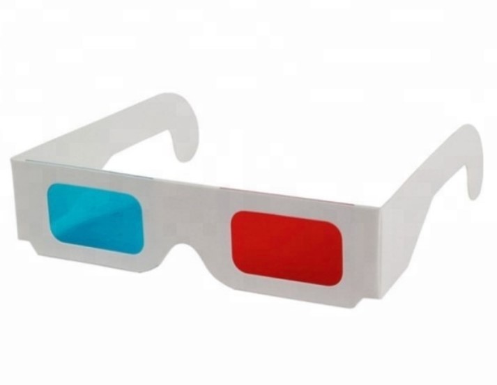 3D Visual Paper Glasses