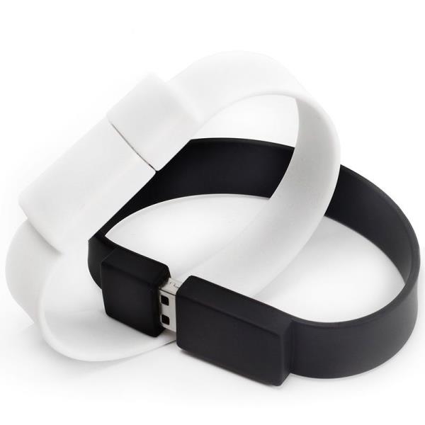 Silicone Bracelet Men flexible 1gb 2gb 4gb 8gb 16gb wristband oem usb flash drive