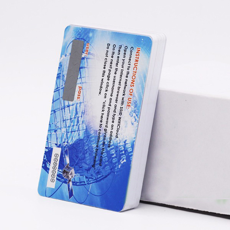 Custom CMYK Offset Printing Plastic/ PVC/ Paper Scratch Card
