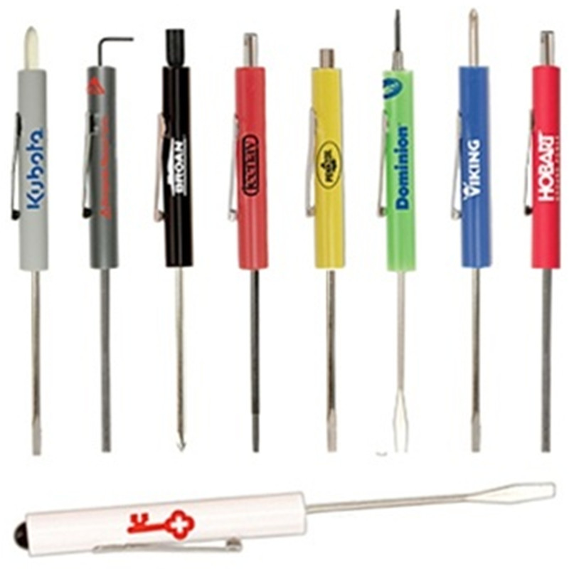 2019 attractive designs Reversible triangular handle pocket screwdriver