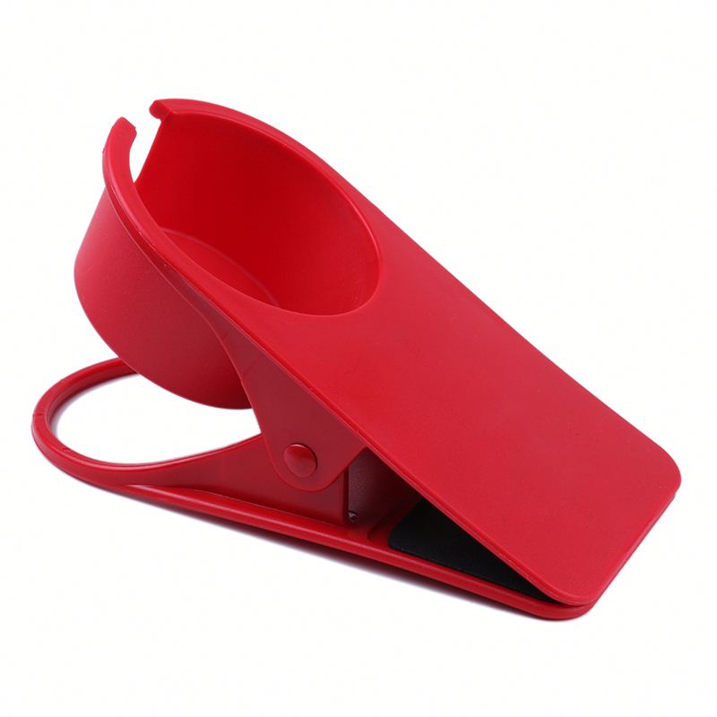 plastic home office table cup clip holder