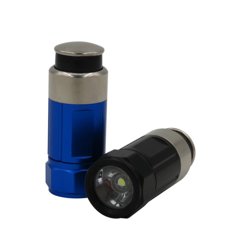 Portable Car Cigarette Lighter Torch Flashlight Mini Rechargeable LED Flashlight