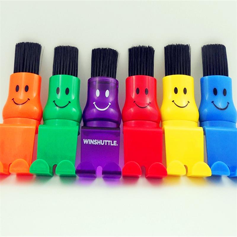 colorful mini pvc computer keyboard cleaning brush