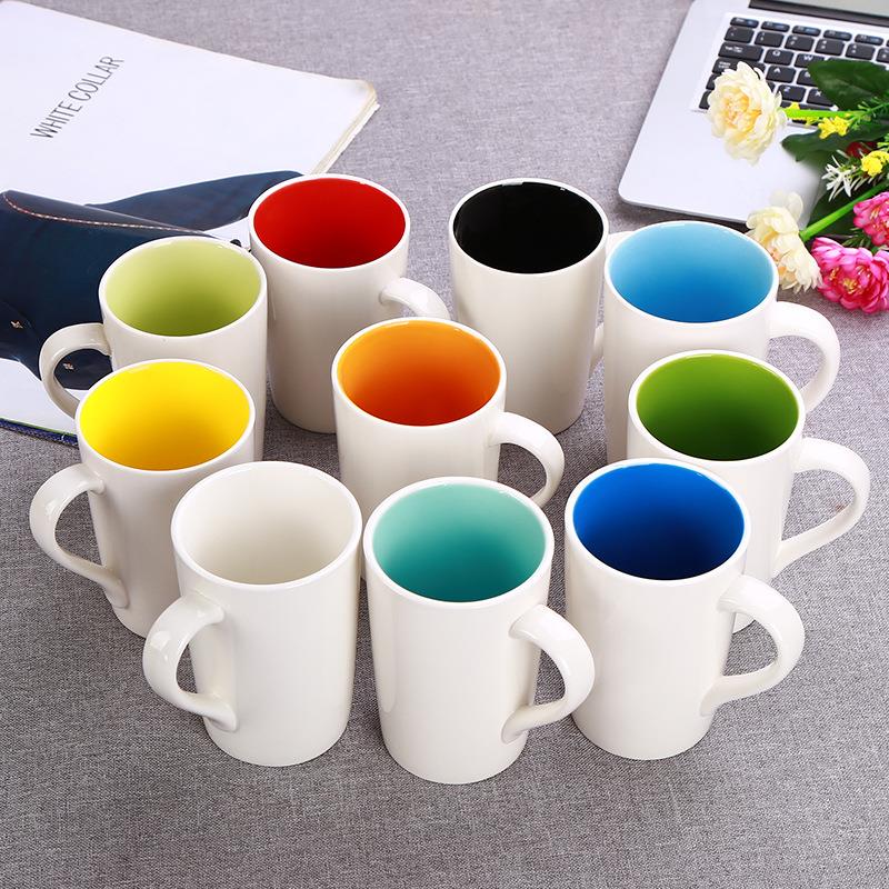 Promotional gifts customized printed logo ceramic mug, coffee mug