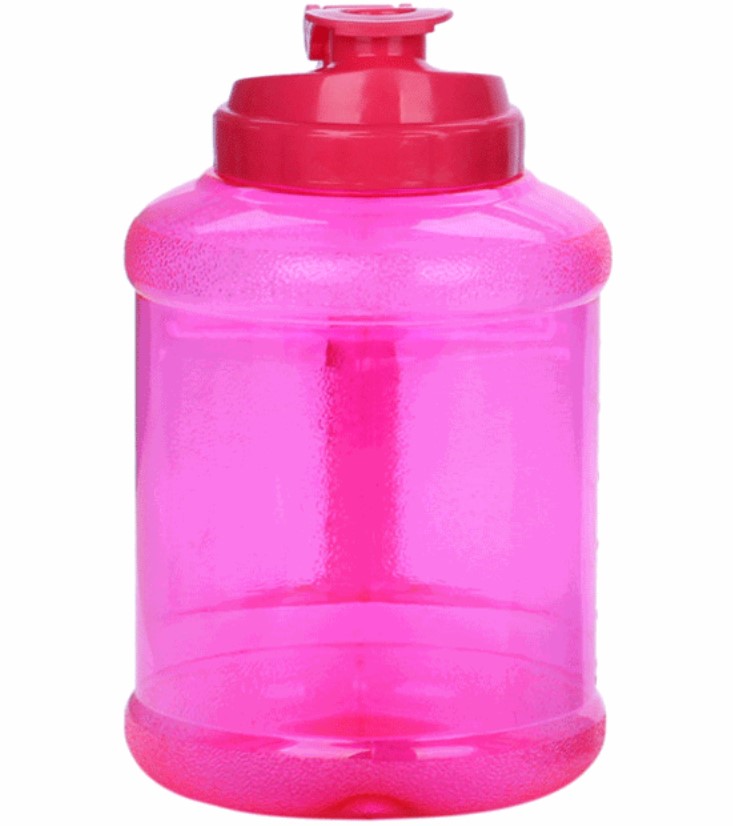 2.6L Large Sport Water Bottle Gym Workout Jug with Easy Carry Handle