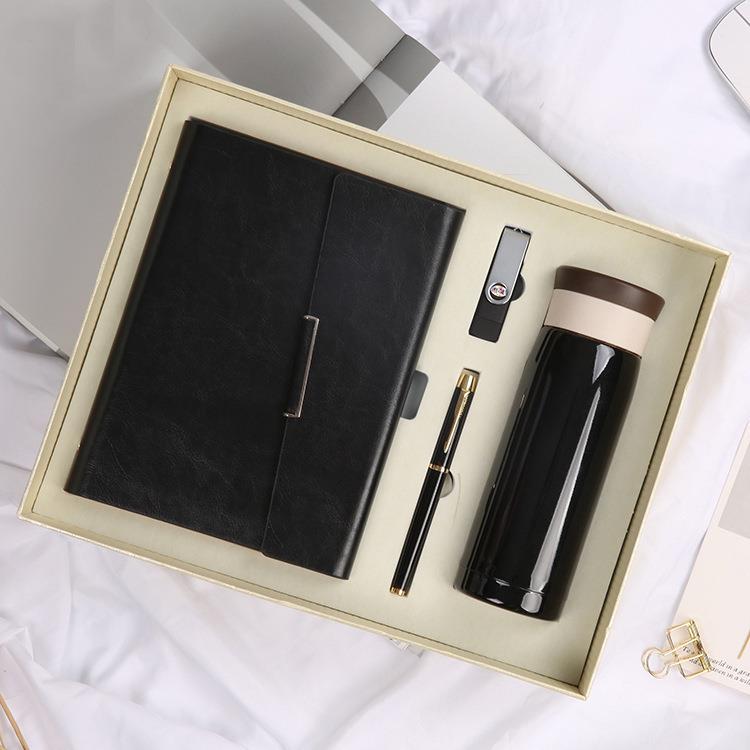 Promotional Luxury Card Holder And Logo Gift Pen Keychain Metal Business Set