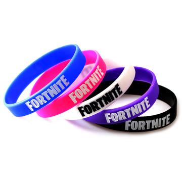 Promotional engraved silicone wristband