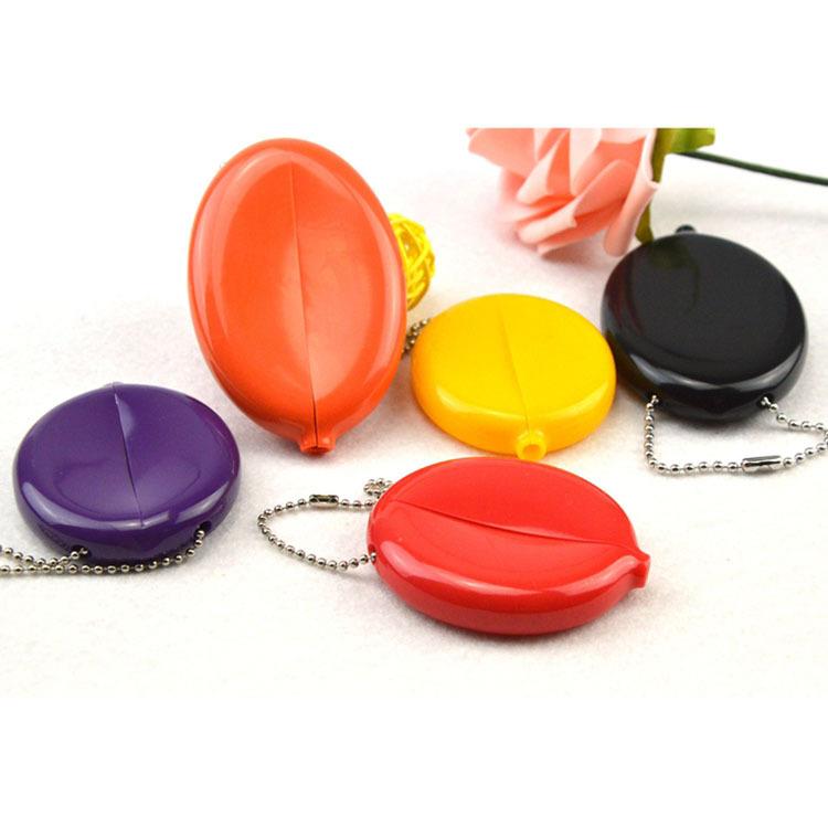 New Arrival Soft PVC Squeeze Coin Purse Change Holder