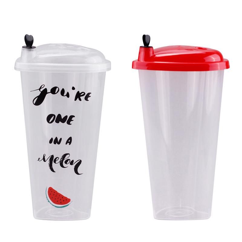 Custom Biodegradable Clear PLA Plastic Juice Cup