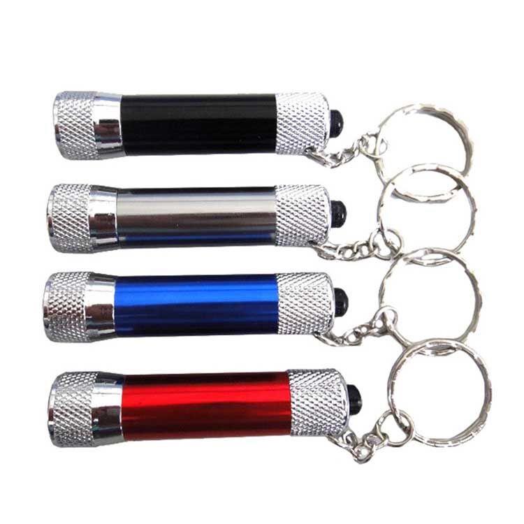 Customized Promotion Aluminum Mini Led Flashlight keychain led torch light
