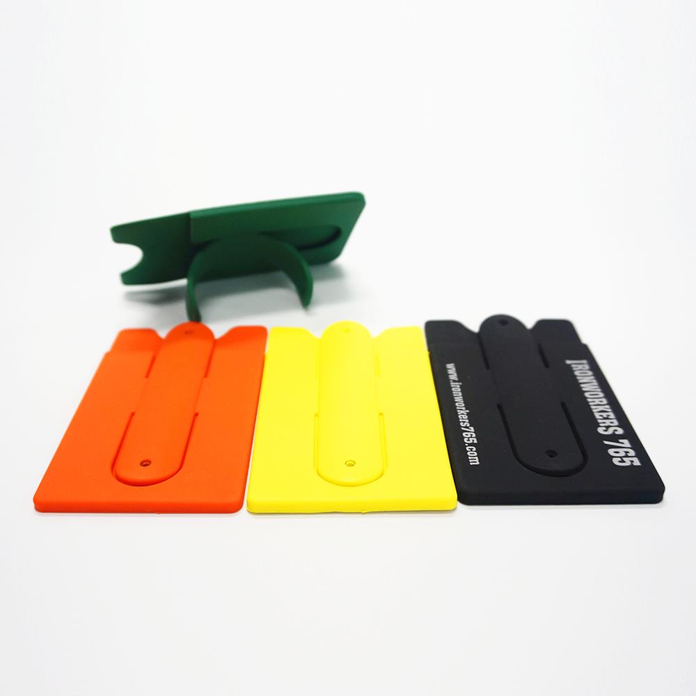 Silicone Multiple Stick On Phone Wallet Mobile Phone Card Holder