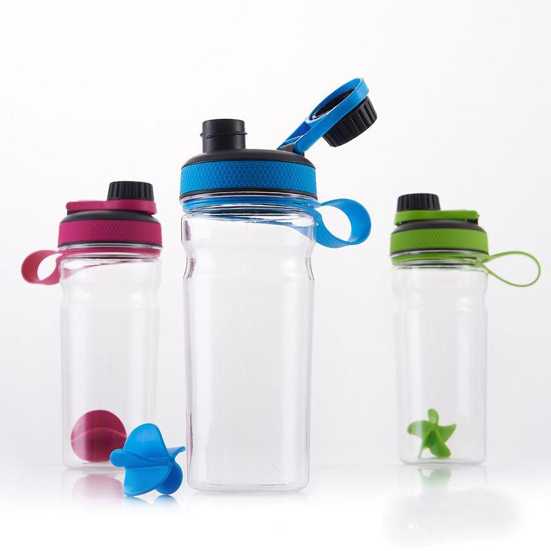 600ml BPA Free Plastic Protein Shaker Bottle