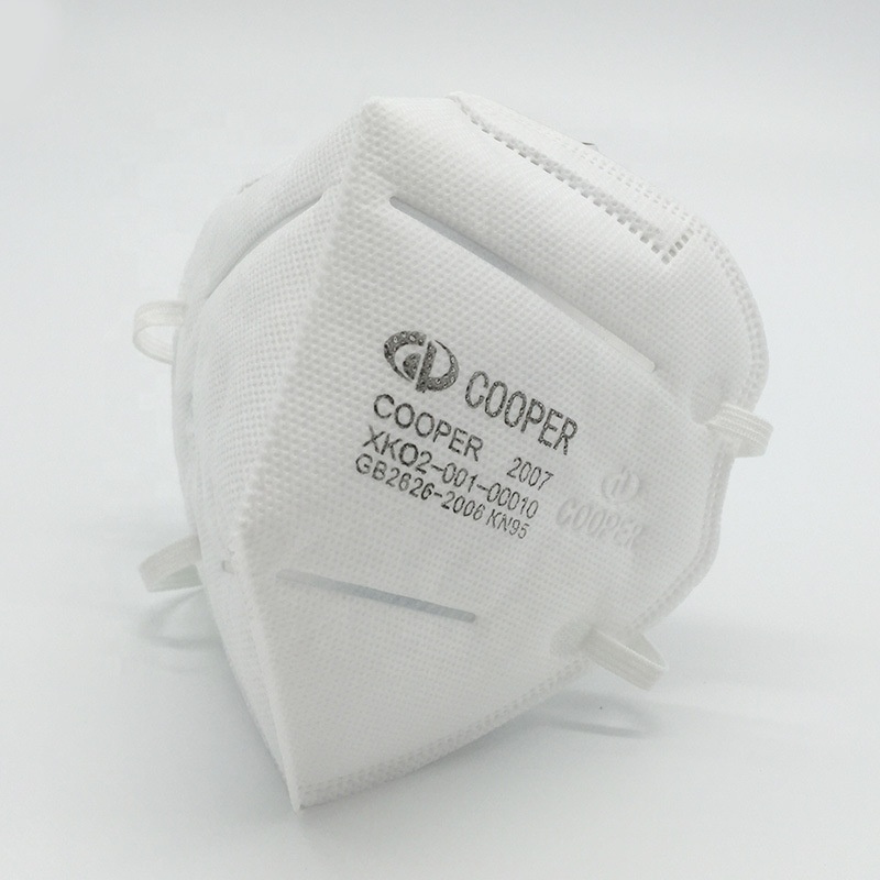 TZCP-2007 China manufacturer PM2.5 KN95 folding respirator face dust mask
