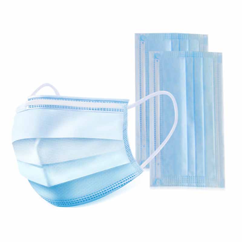 High quality disposable non-woven 3ply face mask