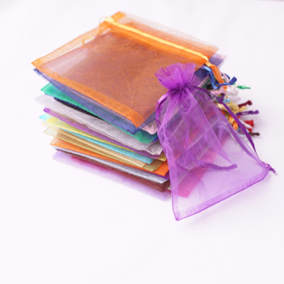 Pure Organza bags and transparent yarn bags