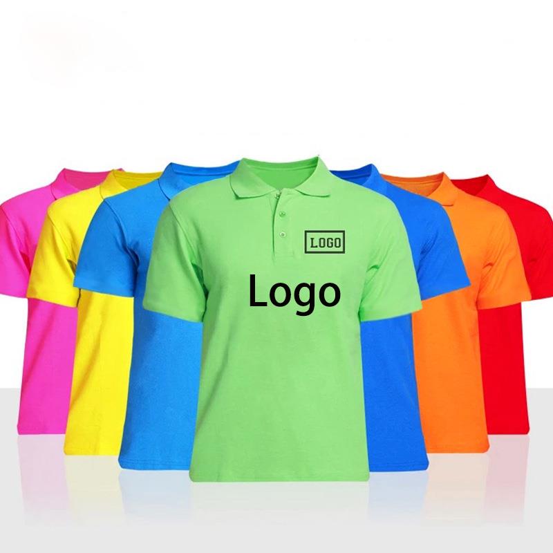 Custom Printing Promotional T shirts With Your Logo Design Polo Shirt