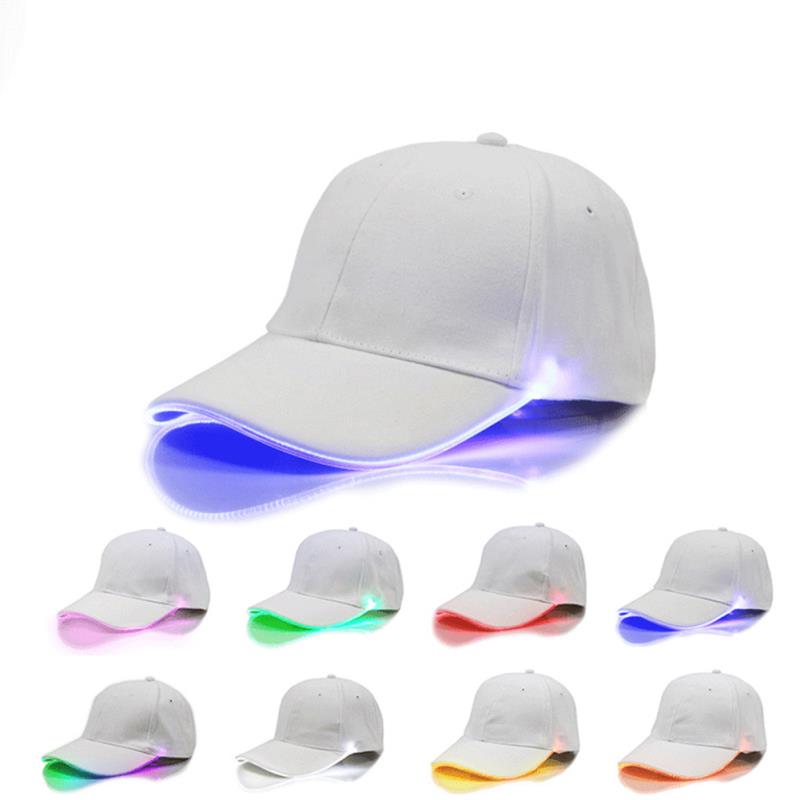 Custom Logo Printed Hat, Led Light Hat Lighted Led Baseball Hat