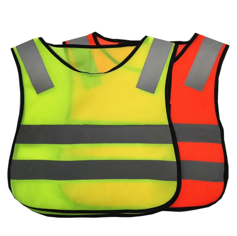 Custom print kids reflective safety vest children New student fashion safety vest