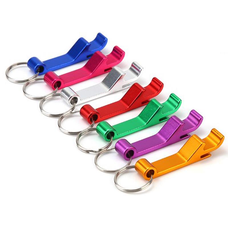 Customized Water Bottle Opener Keychain For Promotional Gift