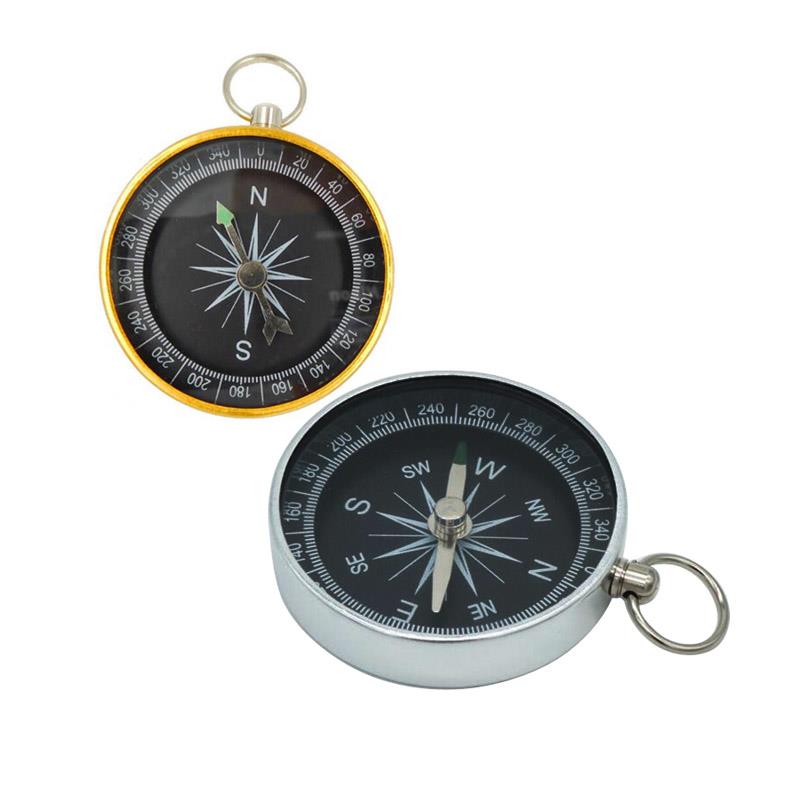 mini outdoor aluminum alloy compass