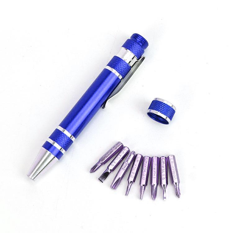 8 in 1 pen screwdriver with Magnetic Base