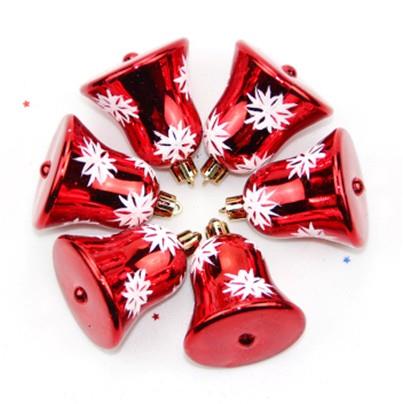 Red Christmas Jingle Bells for Christmas Decoration