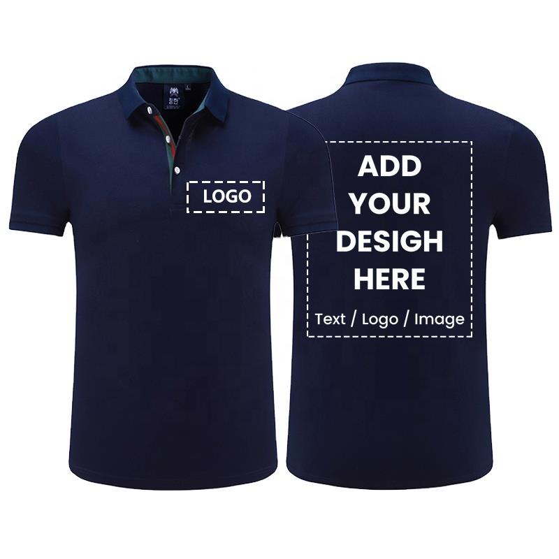 Custom Printing Short Sleeves Polo T Shirt for mens
