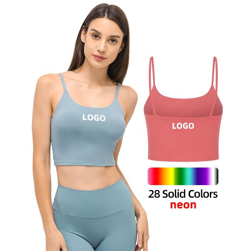 2022 Women Ladies Gym Fitness Workout Run Yoga Sexy Halter Cami Crop Tank Top