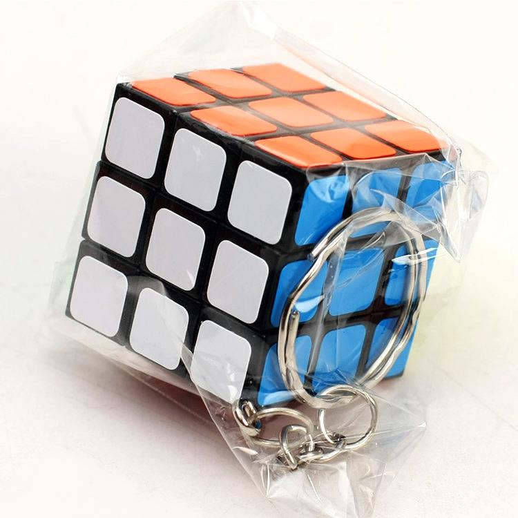 Mini ABS KeyChain Creative Magic Cube