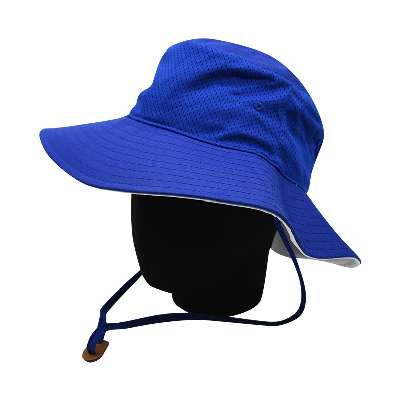 Comfortable fisherman hat mesh bucket hat with adjustable