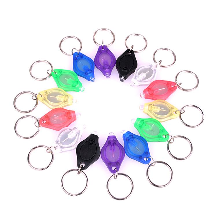 Gift Promotion Plastic Mini UV Light Keychain Money Detector