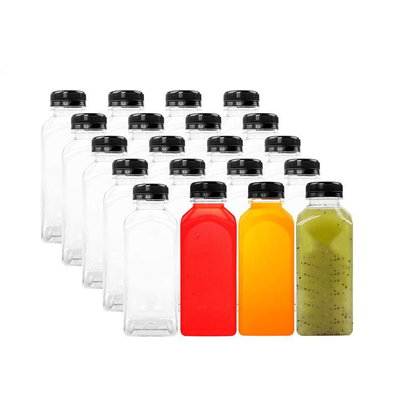 12oz Plastic Juice bottle with cap Smoothies HPP / Fruits smoothies / Vegetables smoothies