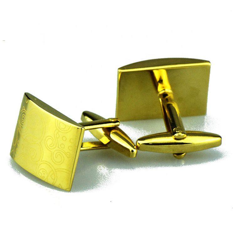Metal decorative pattern Design Classic Men's Cufflinks Jewelry