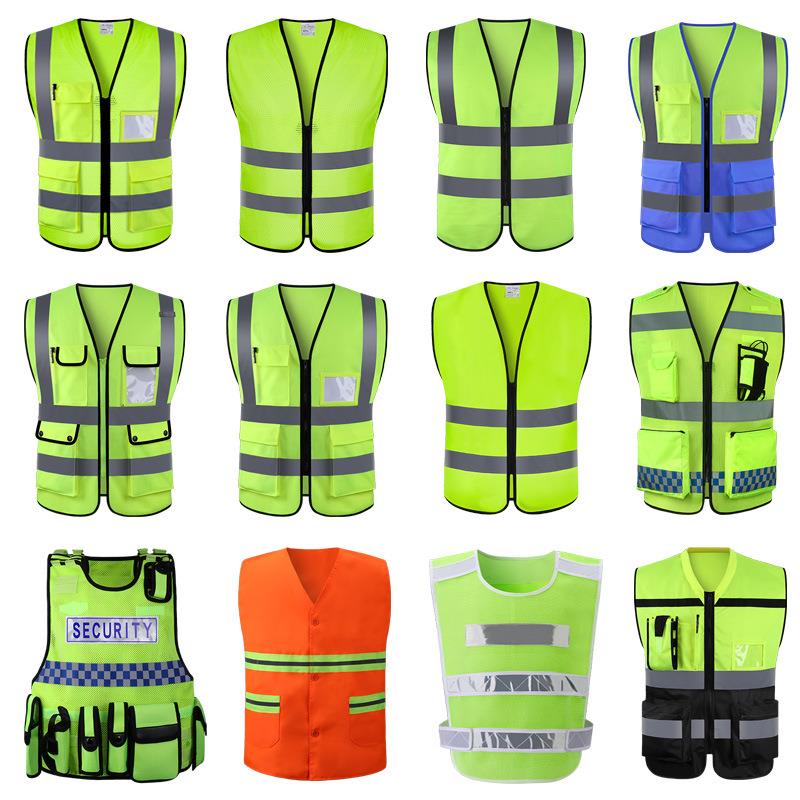 Customize all kinds of safety vest reflective vest clothing High brightness reflection reflective vest