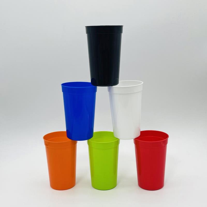 Personalized reusable logo printing custom plastic cup