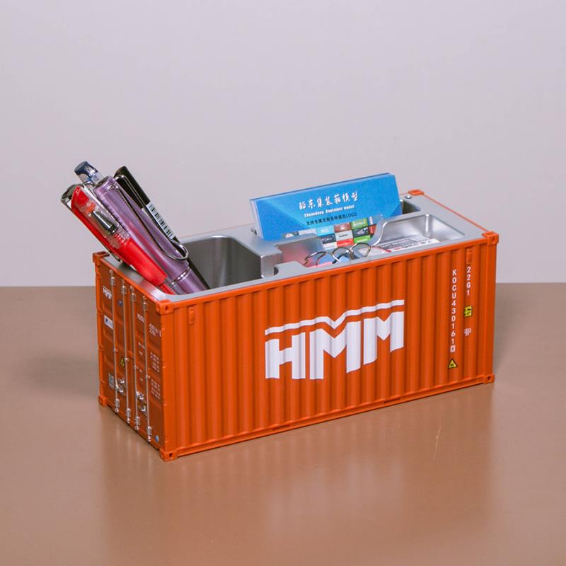 Plastic Pen Stand holder Container Shape School Home Office Stationery Desk storage Pencil box