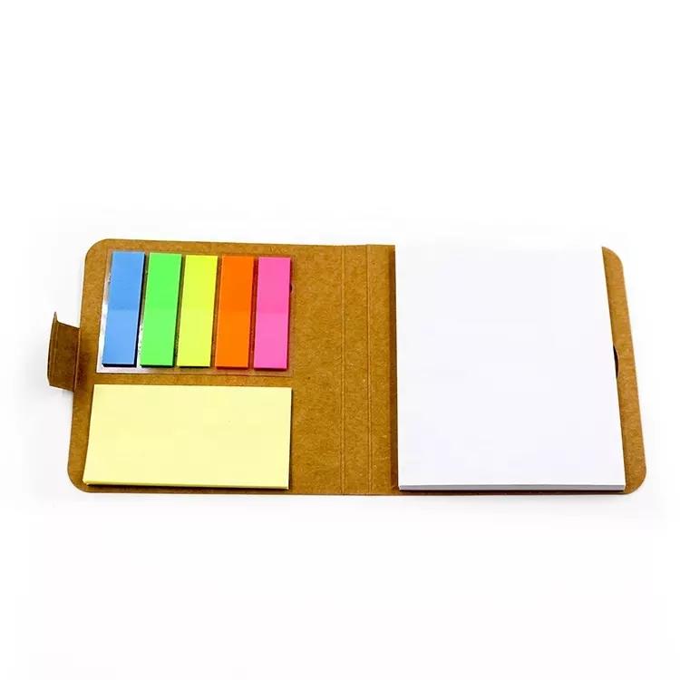 advertising foldable pen holder sublimation memo pad paper hardcover stationery square shaped cube