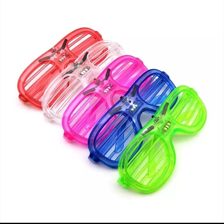 Led Glasses Flashing Party Photo Props Glow In The Dark Party Supplies Festival Accessories Halloween Decoration