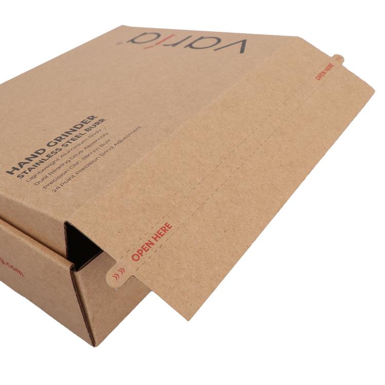 Custom Logo Corrugated Cardboard Paper Large Packaging Shipping Mailer Box