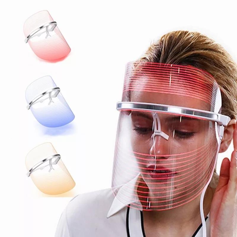 Beauty care wireless portable pdt machine led light therapy facial colorful light therapy led face mask
