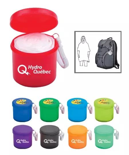 cheap price disposable PE pocket raincoats/rains poncho in plastic ball