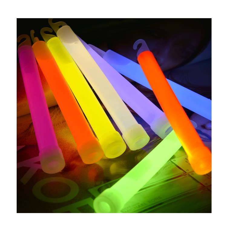 Promotional neon chemical sticks light up sticks 6'' glow in dark toys sticks, Light Up for Party Wedding and Concert