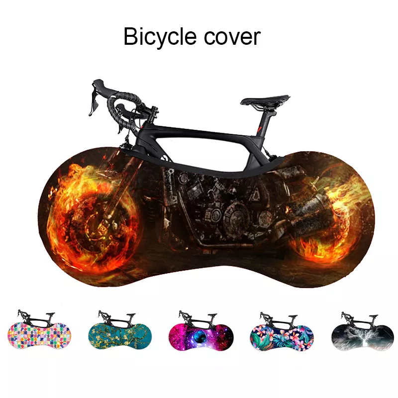 Bike Wheels Cover Full Color Printing Scratch-proof Bicycle Cover