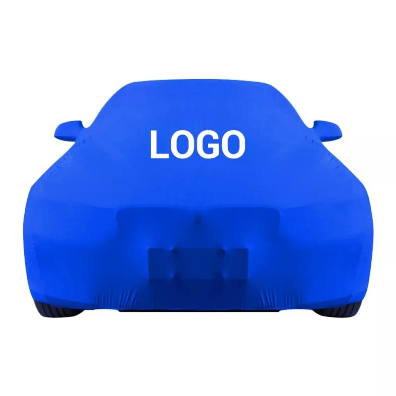 car spandex stretch indoor dust cover 180G is blue suitable for high-end cars and classic cars