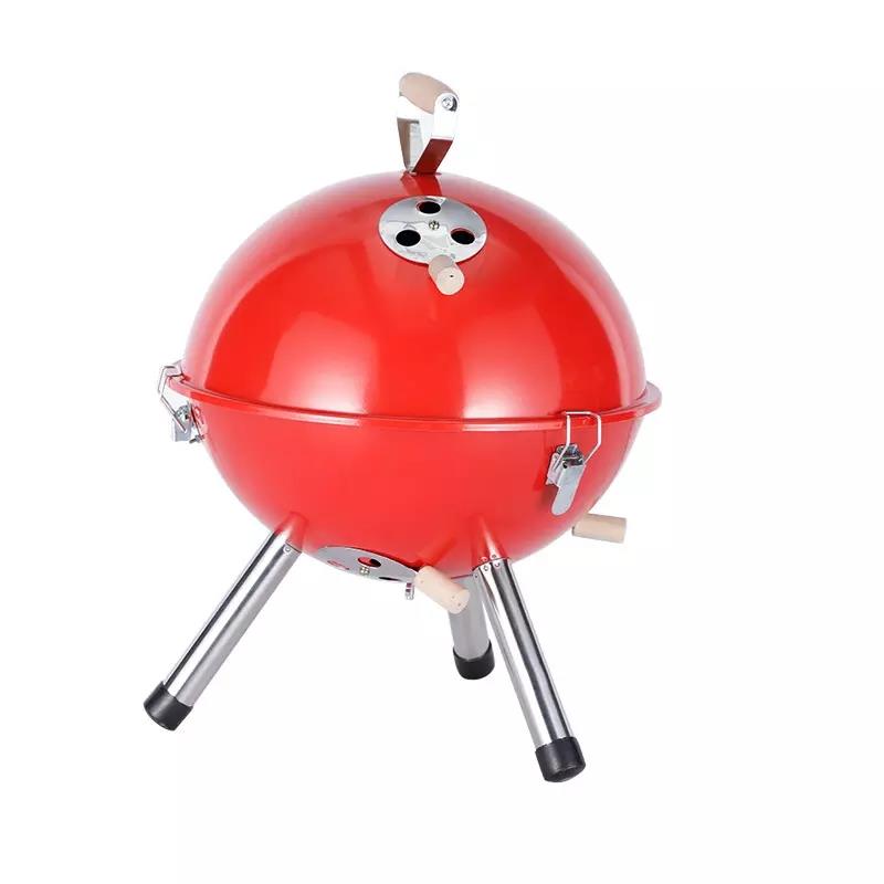 BBQ Grill Stove Portable Outdoor Mini Round Camping Grill