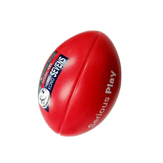 Hot Sale Mini PU Stress Rugby Ball with Customize Logo